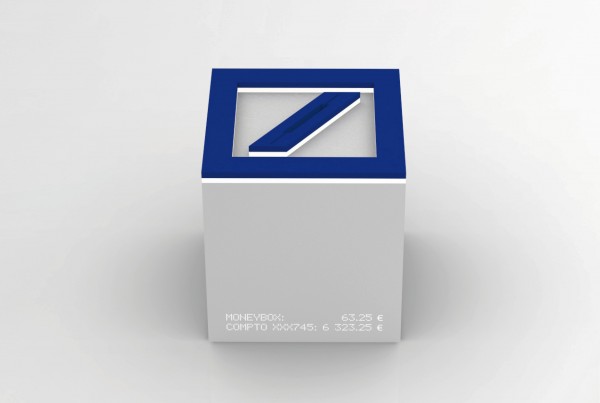 Design Boom - Deutsche Bank future of banking - S-saving Box