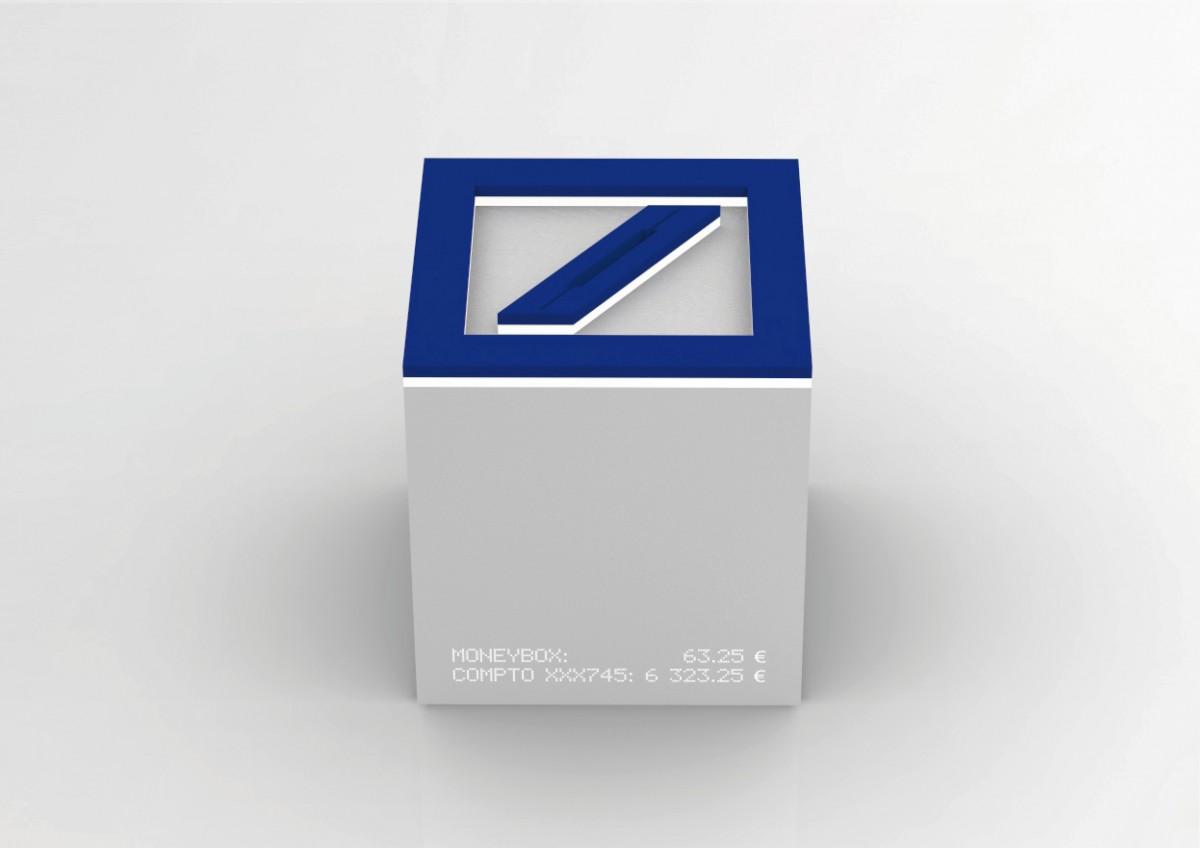 Design Boom - Deutsche Bank future of banking - S-saving Box